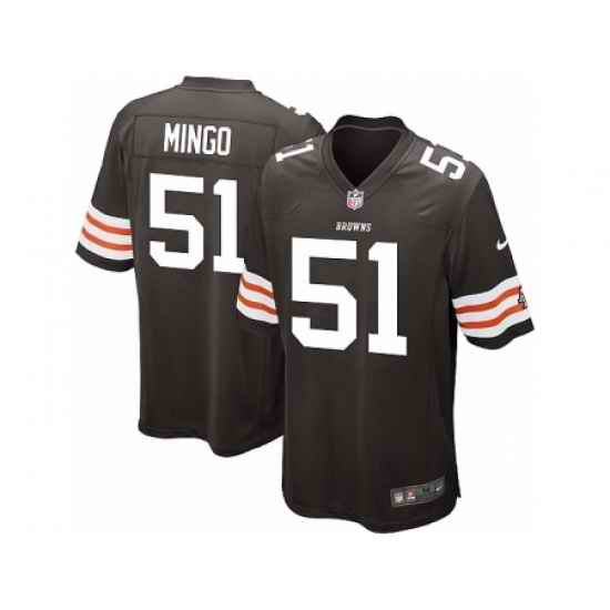 Nike Cleveland Browns 51 Barkevious Mingo brown Game NFL Jersey